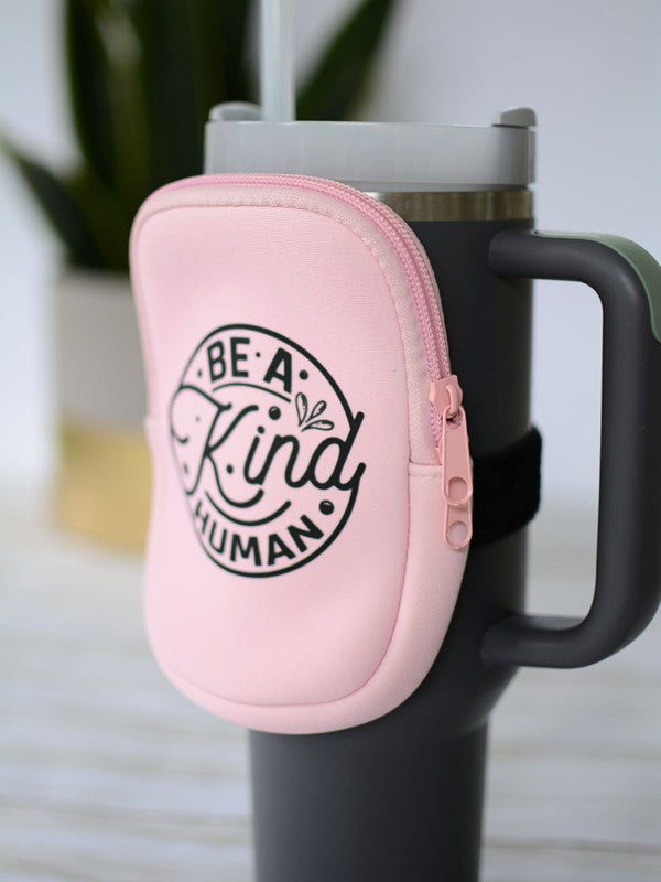 Be A Kind Human Tumblr Mug Pouch