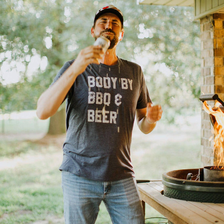 Body By BBQ and Beer Men's Shirt